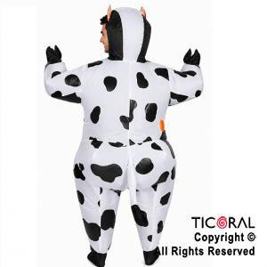 DISFRAZ INFLABLE VACA ADULTO 2.4 MT X 1